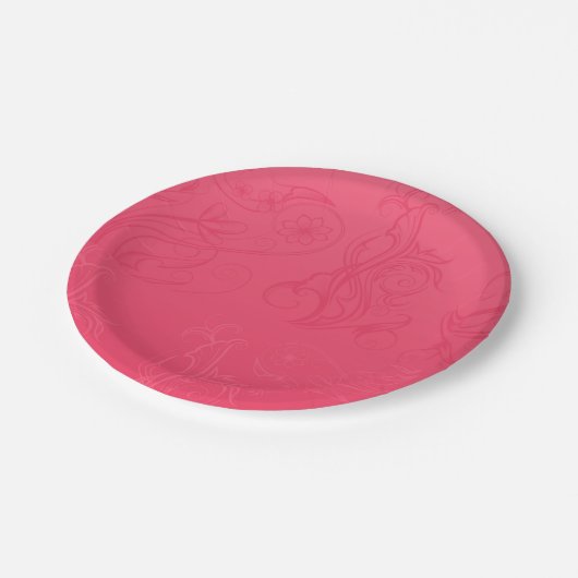 Abstract roze Bord (Gekanteld)