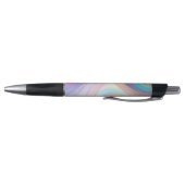 Abstract Roze Lila Turquoise Gold Pen (Bodem)