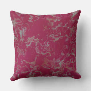 Abstract roze marmer kussen