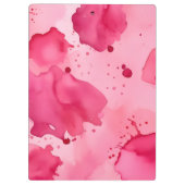 Abstract roze op roze klembord (Achterkant)