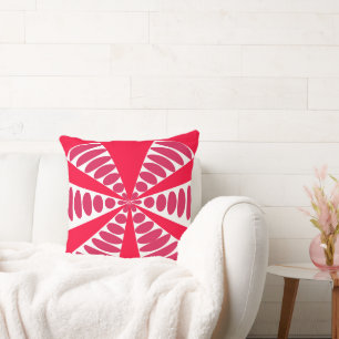 Abstract Roze Outdoor Sierkussen