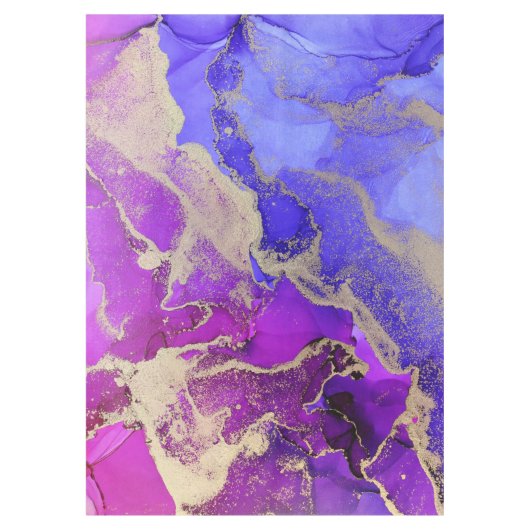 Abstract Roze Paars Tafelkleed (Voorkant)