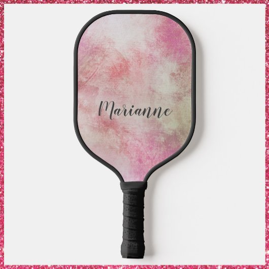  Abstract roze patroon Pickleball Paddle