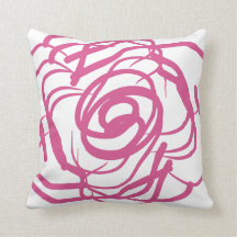 Abstract roze rozen-decor Pillow