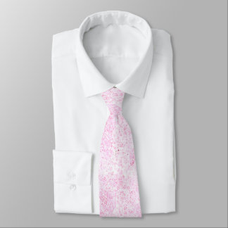 Abstract Roze Webby Tie Dye Stropdas