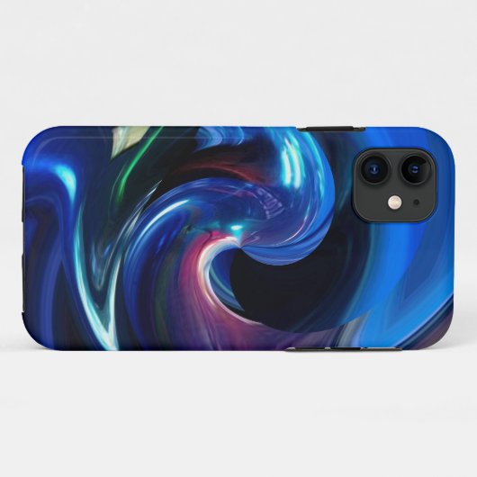 Abstract ruimteschip iPhone 5 hoesje (Achterkant (horizontaal))