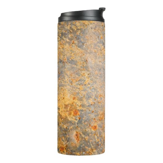 Abstract rusty grunge metal backgroundabstract, ag thermosbeker (Gedraaid links)