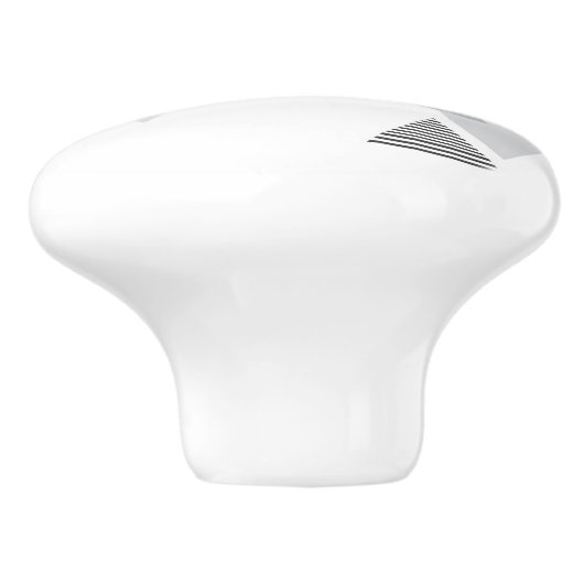 Abstract Scandinavisch geometrisch ontwerp Keramische Knop (Zijkant)