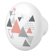 Abstract Scandinavisch geometrisch ontwerp Keramische Knop (Rechts)