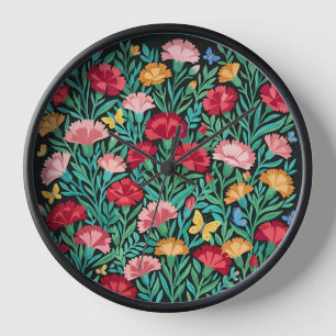 Abstract Scandinavische Anjer Klok Kunstklokken