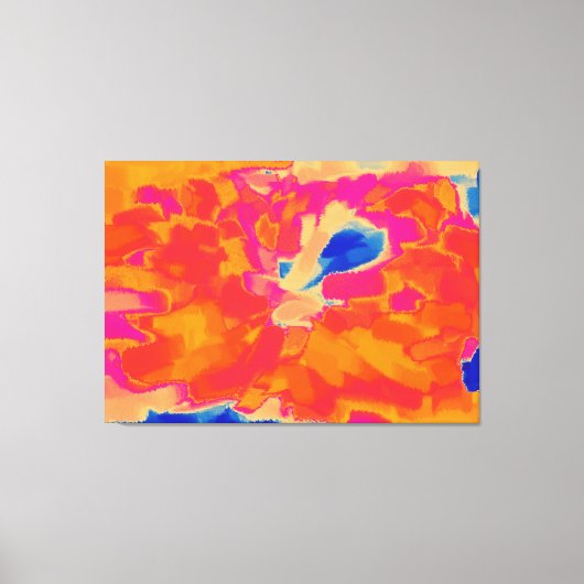 Abstract schilderen | Abstract artikel 23 Canvas Afdruk (Voorkant)