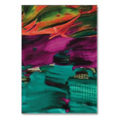 Abstract schilderen Acryl Kaart (Achterkant)