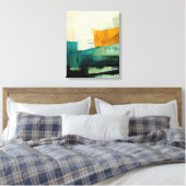 Abstract schilderen "Blest Waters". canvas afdruk (Insitu (Slaapkamer))