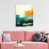 Abstract schilderen "Blest Waters". canvas afdruk (Insitu (Woonkamer))