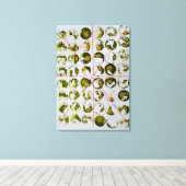 Abstract schilderen canvas afdruk (Insitu (Houten vloer))