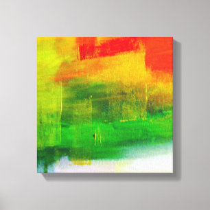 Abstract schilderen canvas afdruk