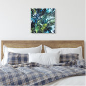 Abstract schilderen. canvas afdruk (Insitu (Slaapkamer))