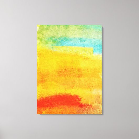  Abstract schilderen Canvas Afdruk (Voorkant)