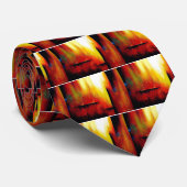 Abstract schilderen door Hizli Stropdas (Opgerold)