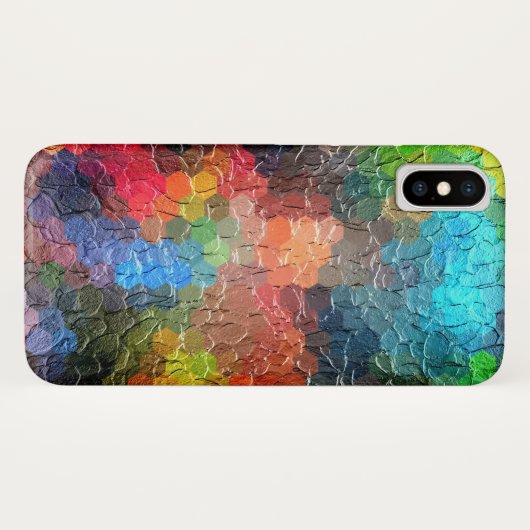 Abstract schilderen | Dynamische kleuren Case-Mate iPhone Case (Achterkant (horizontaal))