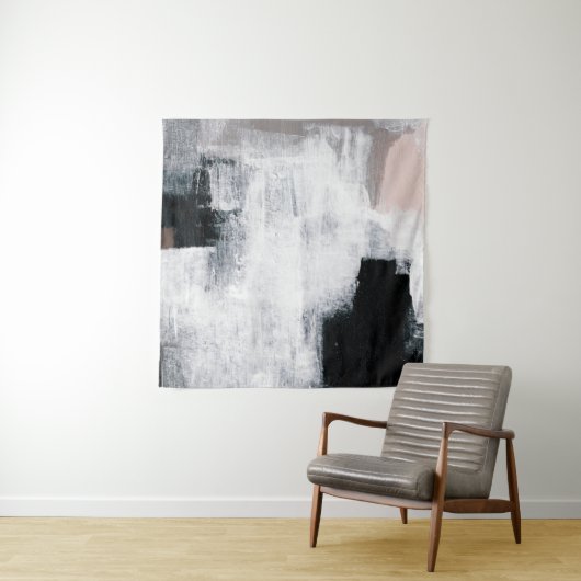 Abstract schilderen. Handgeschilderd trendy kunstw Wandkleed (In situ)