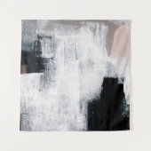 Abstract schilderen. Handgeschilderd trendy kunstw Wandkleed (Voorkant)