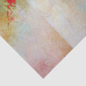 Abstract schilderen helder en kleurrijk tissuepapier (Detail)