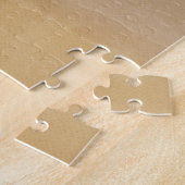 Abstract schilderen met de moderne Gold Blue-Water Legpuzzel (Zijkant)