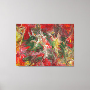 Abstract schilderen moderne hedendaagse fijne kuns canvas afdruk