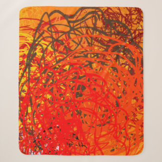 Abstract schilderen op canvas. Handkunst. Colorf Sherpa Deken