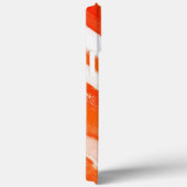 Abstract schilderen | Oranje witte Abstracte kunst Case-Mate iPhone Case (Achterkant / Rechts)