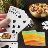  Abstract schilderen Pokerkaarten (Insitu)