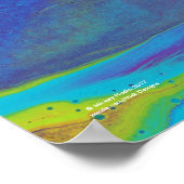 Abstract schilderen poster (Hoek)