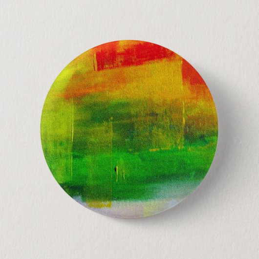 Abstract schilderen ronde button 5,7 cm (Voorkant)
