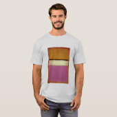 Abstract schilderen - Rothko T-shirt (Voorkant volledig)