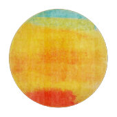 Abstract schilderen Snijplank (Voorkant)