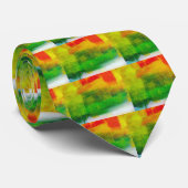 Abstract schilderen stropdas (Opgerold)