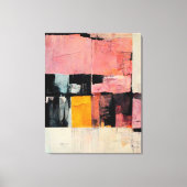 Abstract schilderen "Sunday Survival". canvas afdr Afdruk (Voorkant)