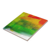 Abstract schilderen tegeltje (Zijkant)