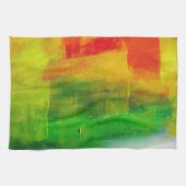 Abstract schilderen theedoek (Horizontaal)