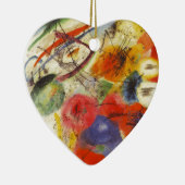 Abstract schilderen van Kandinsky Black Strokes Keramisch Ornament (Rechts)