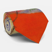 Abstract schilderen van Kandinsky Black Strokes Stropdas (Opgerold)