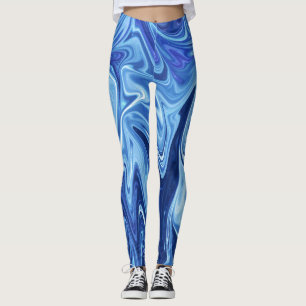 Abstract schilderen van vlammen Beste abstracte Leggings
