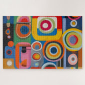 Abstract schilderij 1014 stuk puzzel (Horizontaal)