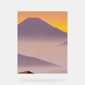 Abstract schilderij acryl bord (Voorkant)