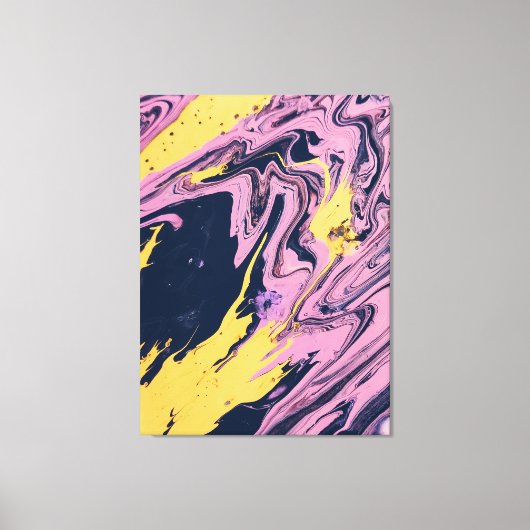 Abstract schilderij canvas afdruk (Voorkant)
