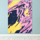 Abstract schilderij canvas afdruk (Insitu (Houten vloer))