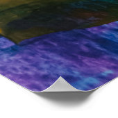 Abstract schilderij poster (Hoek)