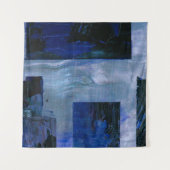 Abstract schilderij wandkleed (Voorkant (horizontaal))