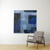 Abstract schilderij wandkleed (In situ)